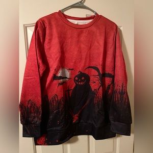 Halloween pullover sweatshirt, men’s XL